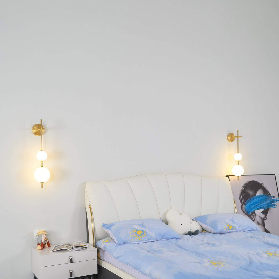 Pionowa Lampa Ścienna Kula