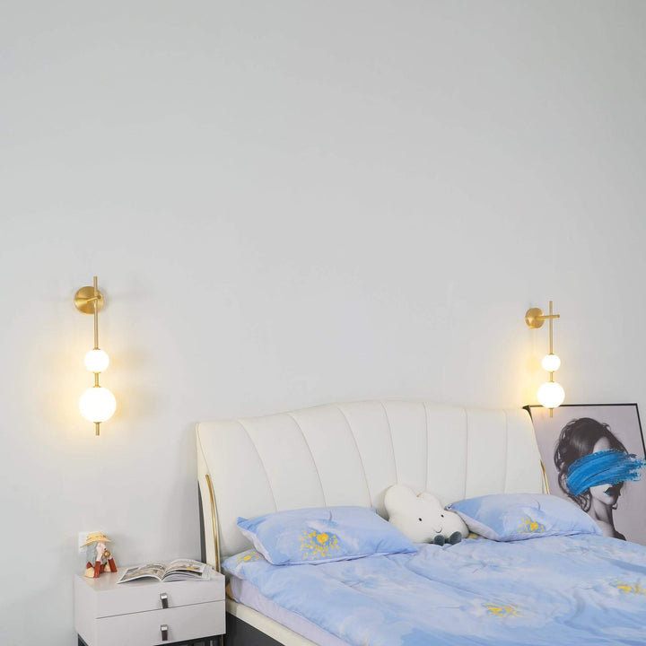 Pionowa Lampa Ścienna Kula