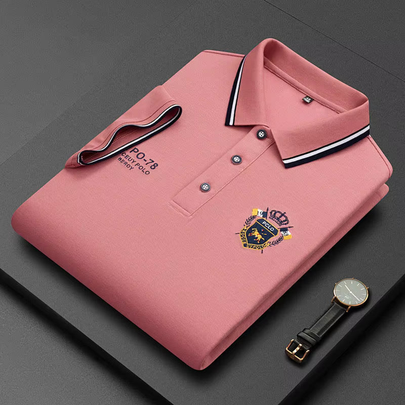 Męska Koszulka Polo Premium - Oddychająca, Klasyczny Krój