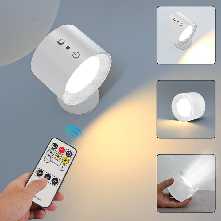 Nowoczesna Lampa LED Bezprzewodowa 360°