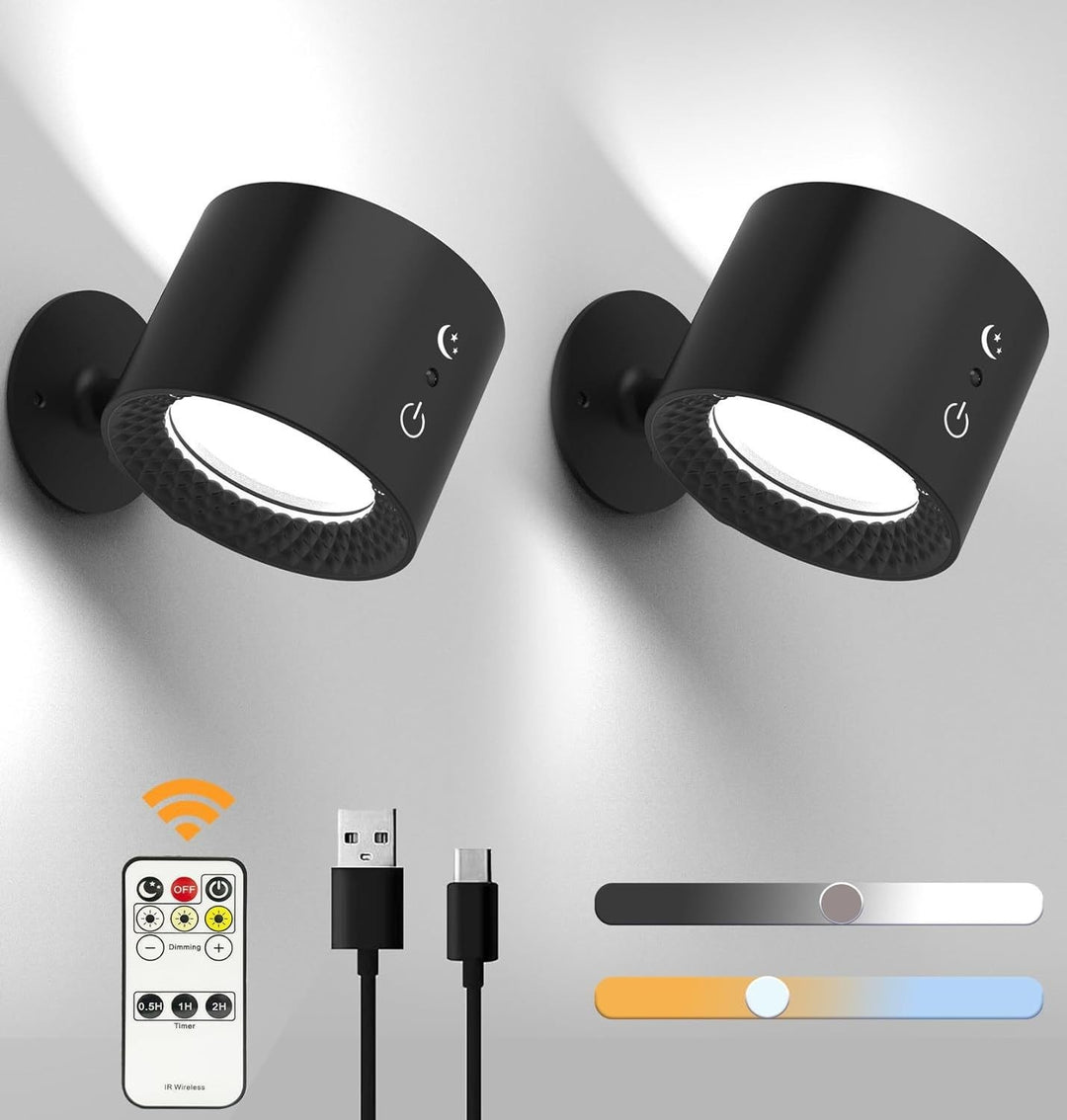 Nowoczesna Lampa LED Bezprzewodowa 360°