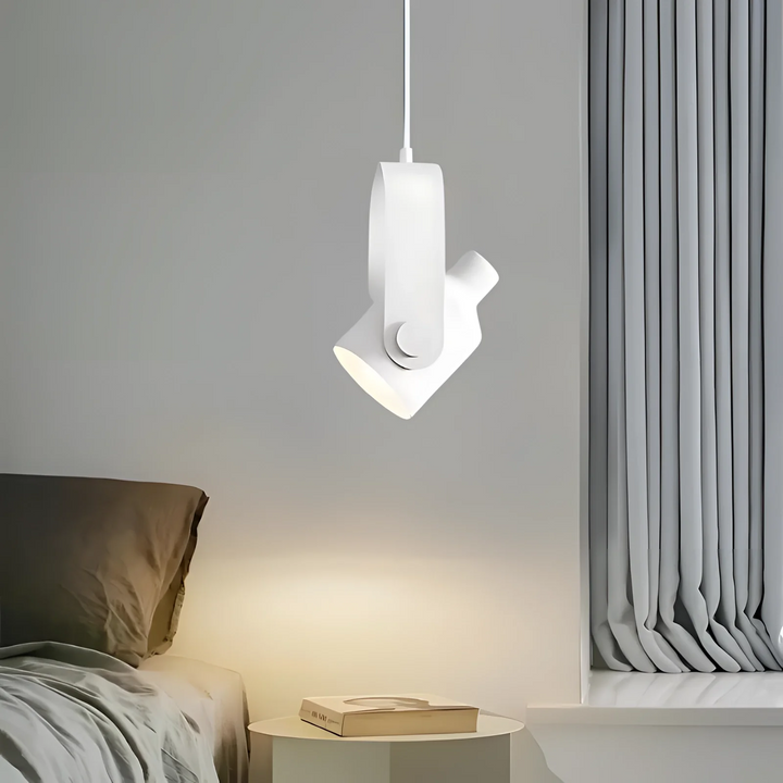 Lampa Wisząca Nordycka Drewno Metal