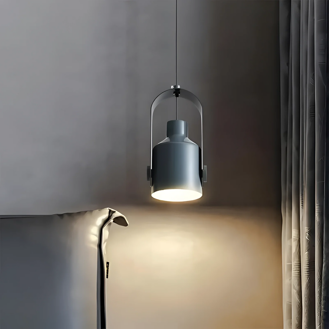 Lampa Wisząca Nordycka Drewno Metal
