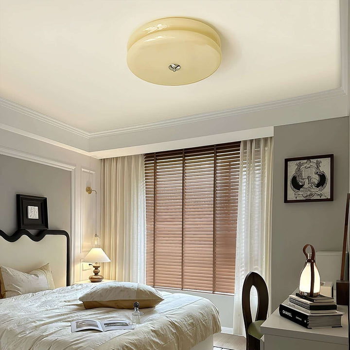 Sufitowa Lampa Vintage w Stylu Art Deco