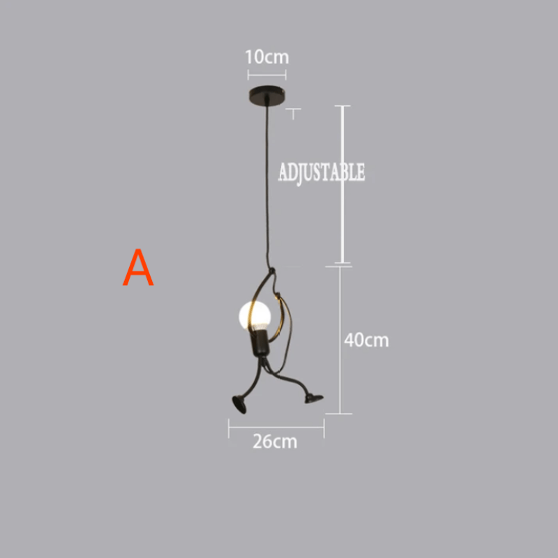 Industrialna Lampa Wisząca Retro – Oświetlenie Design