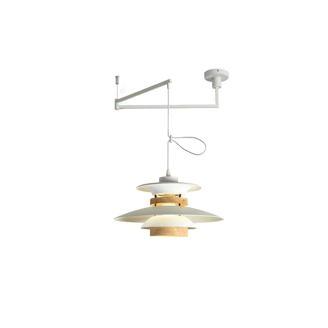 Lampka wisząca obrotowa – skandynawski design