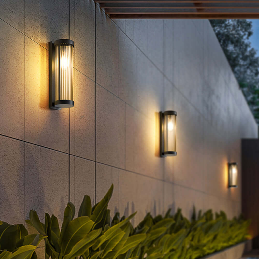 Cylindryczna Zewnętrzna Lampa Solarna LED IP65