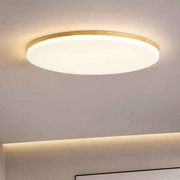 Prosta okrągła lampa sufitowa LED z akrylu