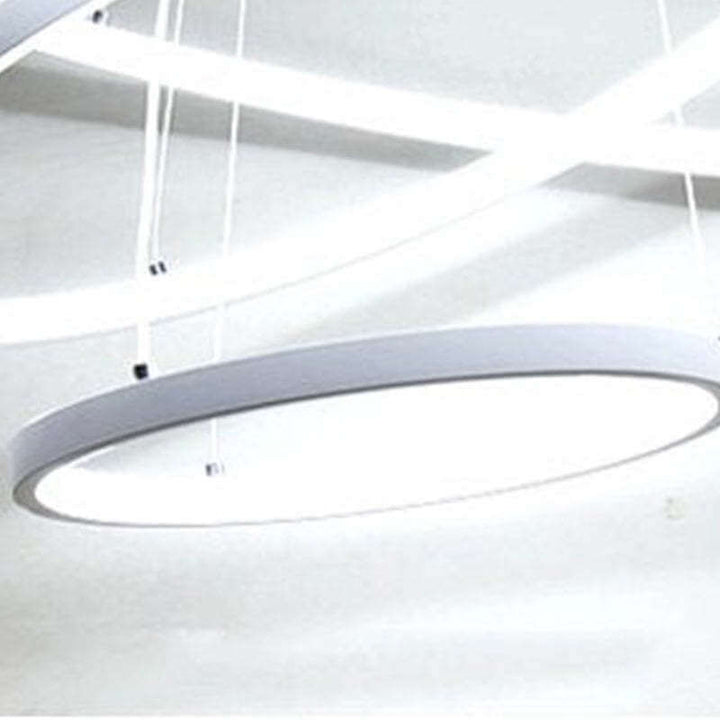 Nowoczesna lampa sufitowa z 3 pierścieniami - Wymiary 20x40x60cm