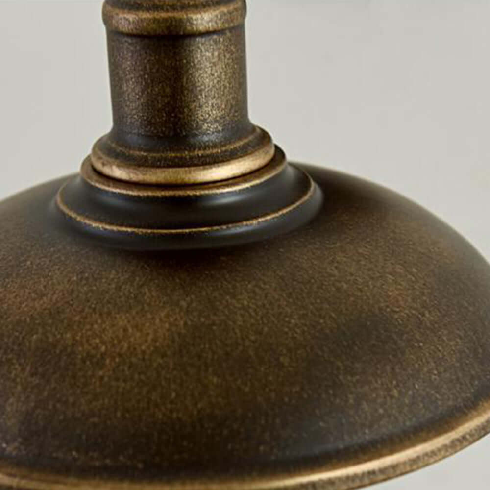 Rustykalna Lampa Ścienna Zewnętrzna - Antyczna Mosiężna Kinkiet Kula IP65