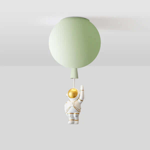 Nowoczesna lampa sufitowa LED Księżyc/Astronauci