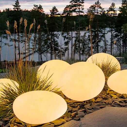 Lampa ogrodowa Kamyk