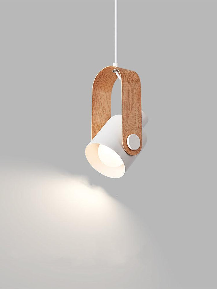 Nordycka Lampa Wisząca | Drewno i Metal