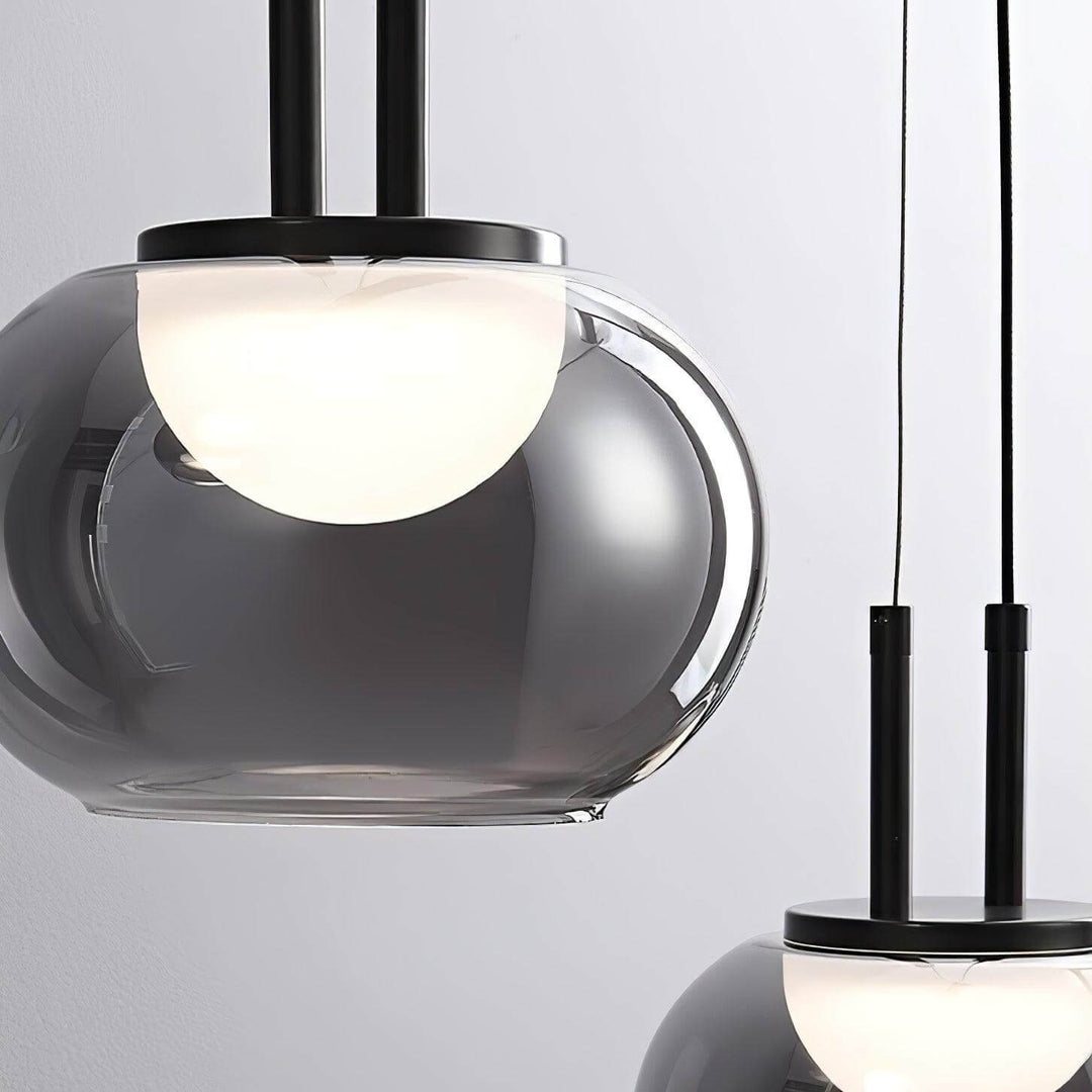 Lampa wisząca Halo - zbliżenie na detale wykończenia