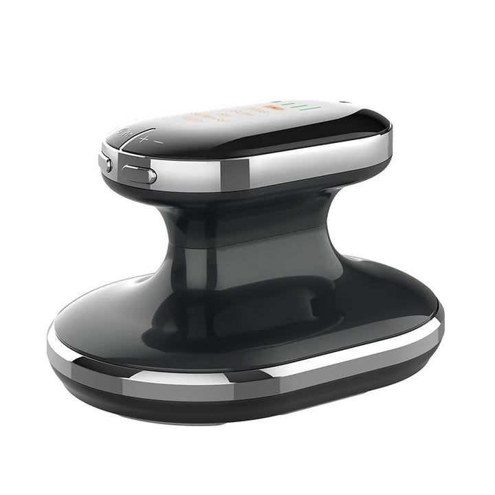 Nowoczesne, kompaktowe urządzenie wyszczuplające 4 w 1 w kolorze białym i czarnym do rzeźbienia ciała, tonowania mięśni i redukcji tkanki tłuszczowej w domu.