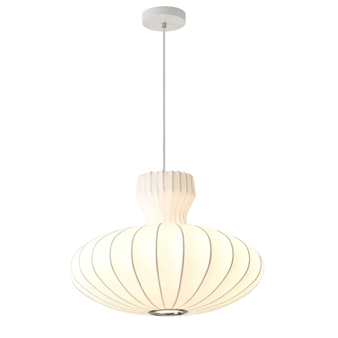 Elegancka Lampa Wisząca Vintage - Jedwabna Kula
