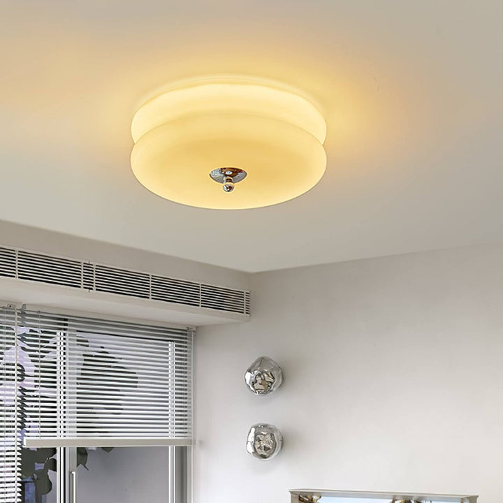 Sufitowa Lampa Vintage w Stylu Art Deco