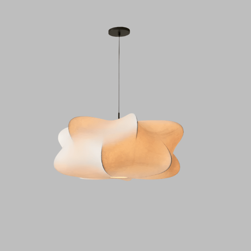 Japońska Lampa Wisząca Wabi Sabi – Oświetlenie Wnętrz