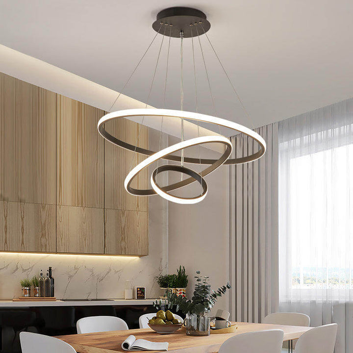 Elegancki design lampy sufitowej