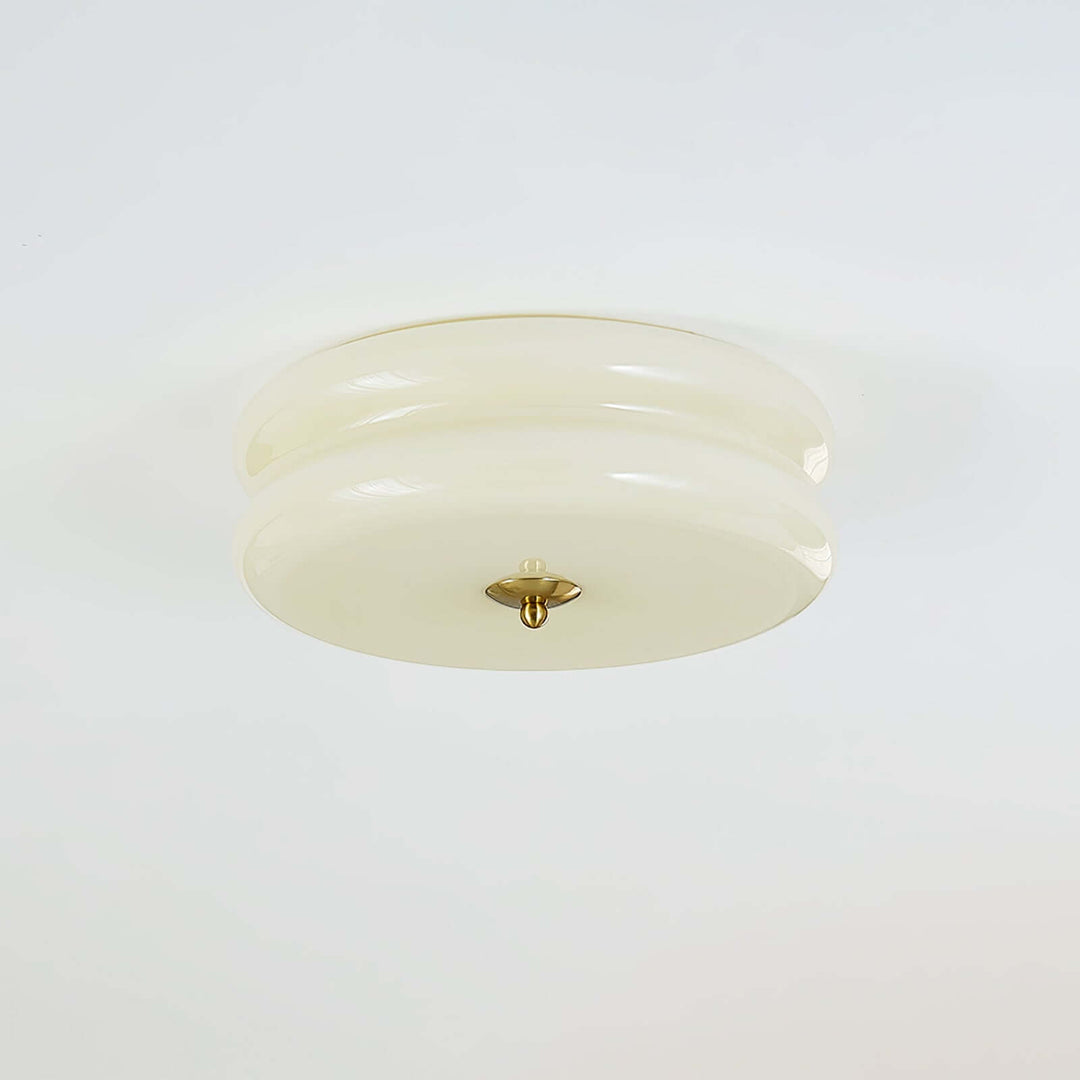 Wielkopowierzchniowa Lampa Sufitowa Art Deco