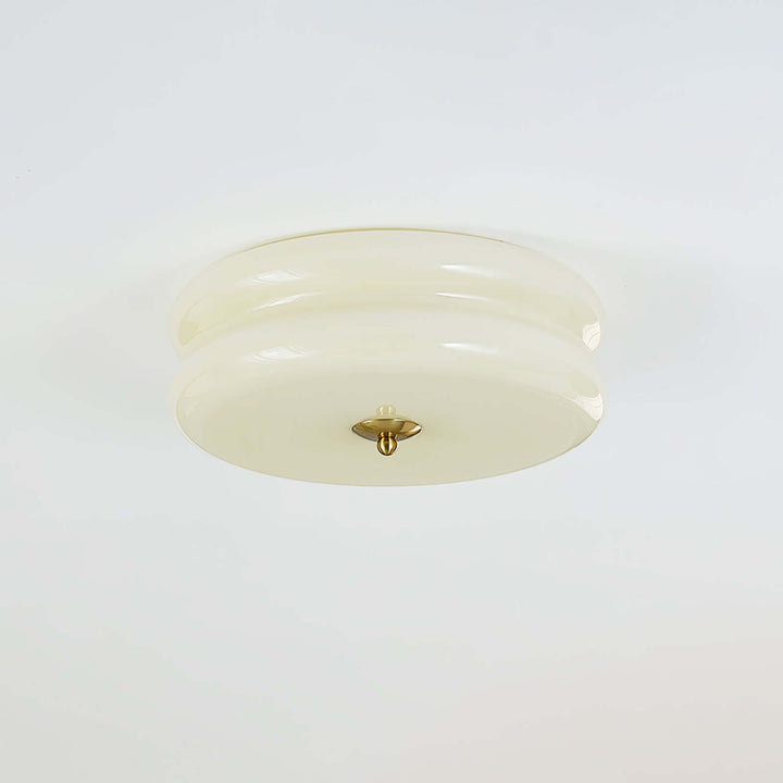 Wielkopowierzchniowa Lampa Sufitowa Art Deco