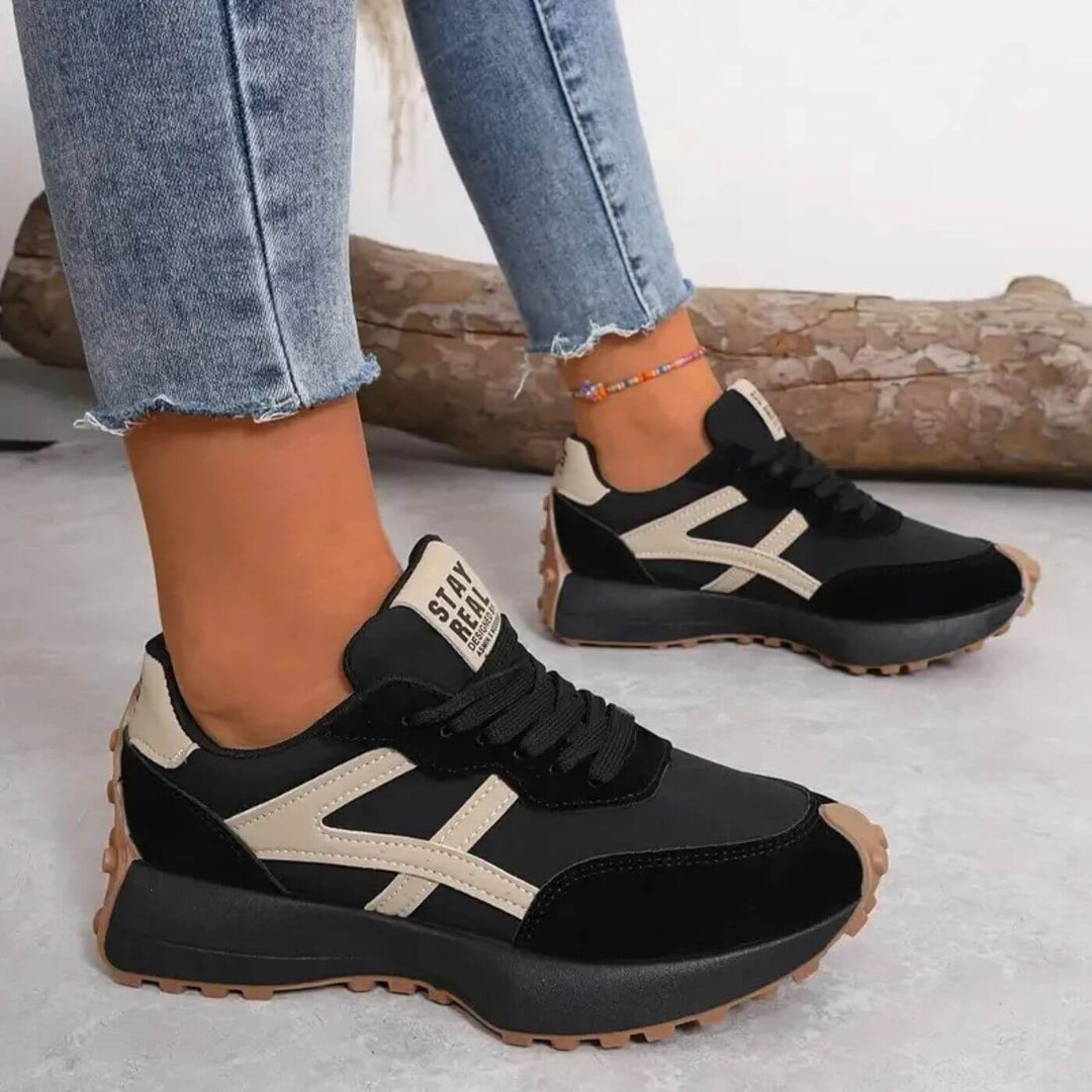 Stylowe zielone sneakersy damskie zapewniające komfort i wsparcie na co dzień.