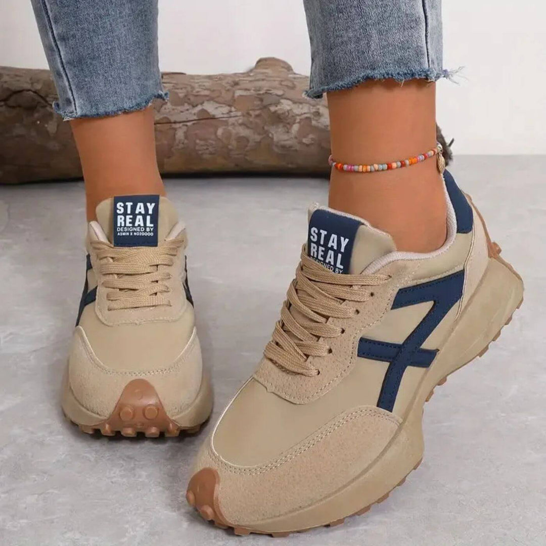 Nowoczesne zielone buty sportowe dla kobiet, lekkie i przewiewne, idealne do chodzenia.