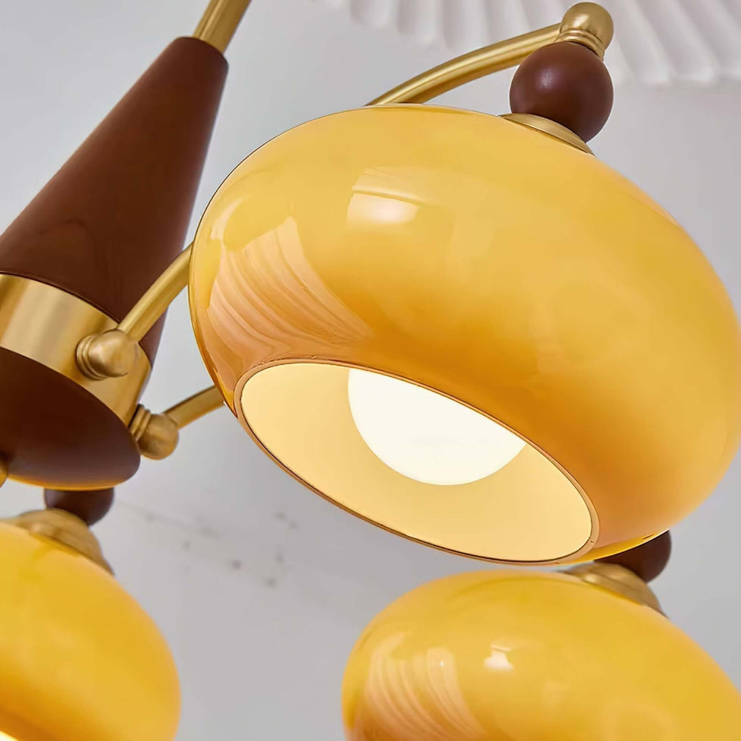 Detail - Industrialna Lampa Wisząca Retro