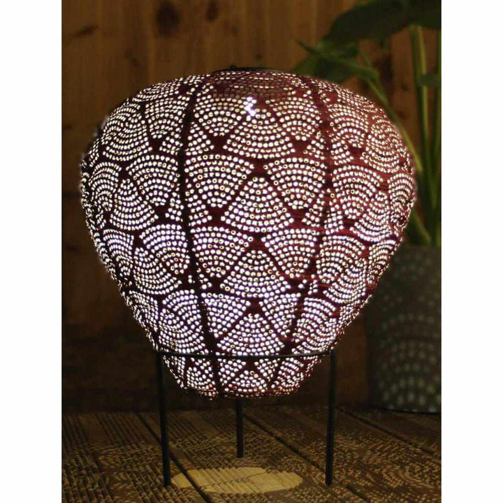 Lampa solarna w kształcie balonu