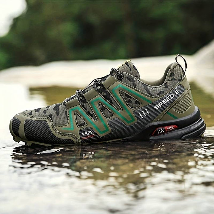 Damskie wodoodporne buty trekkingowe Noah, nowoczesny design, solidna podeszwa zapewniająca przyczepność na różnorodnym terenie.