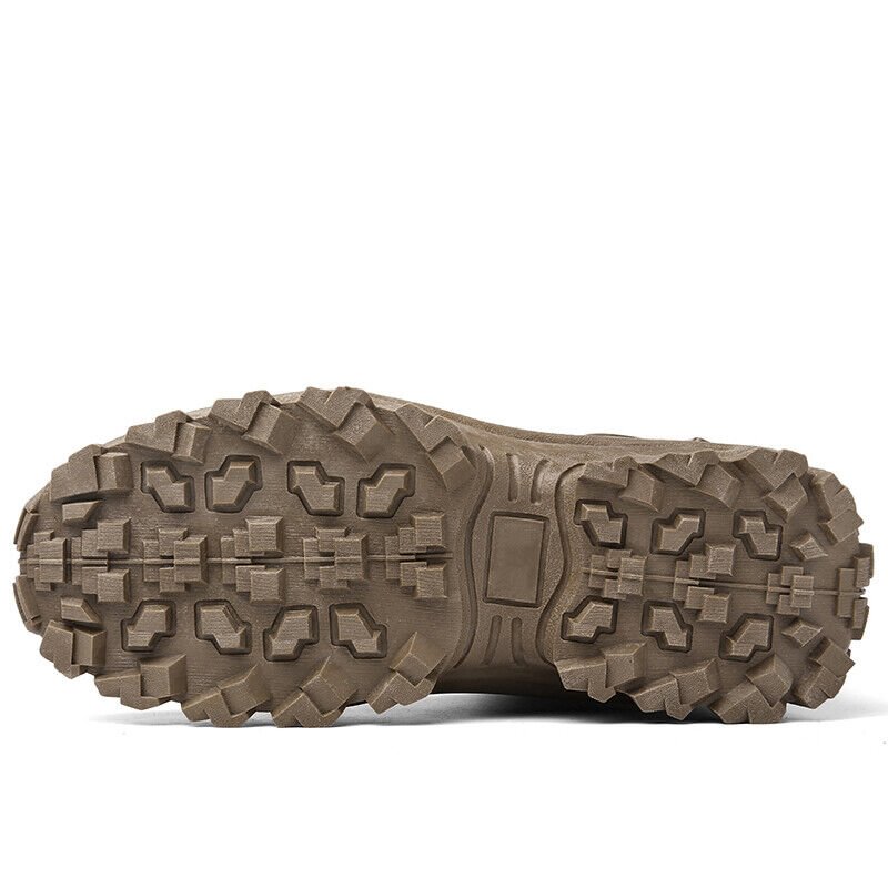 Męskie buty taktyczne, solidne, wygodne, z antypoślizgową podeszwą, idealne na trudny teren i do użytku miejskiego.