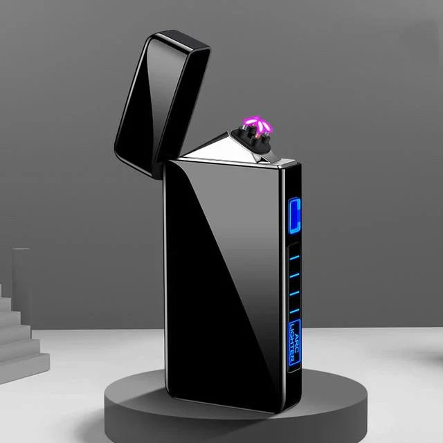 Zapalniczka plazmowa USB, elegancki kompaktowy design, odporna na wiatr, bezpieczeństwo i ekologia, dla nowoczesnego mężczyzny.