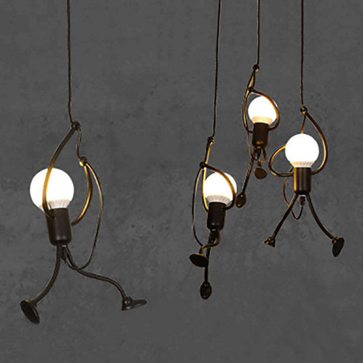 Lampa Wisząca Retro Industrialna Iron Man