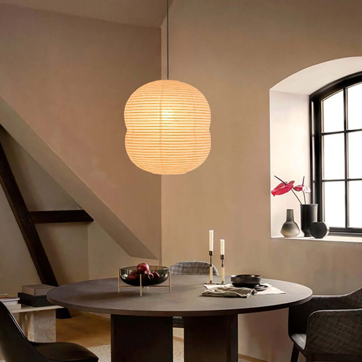 Mini-Lampa Wisząca z Papieru Washi