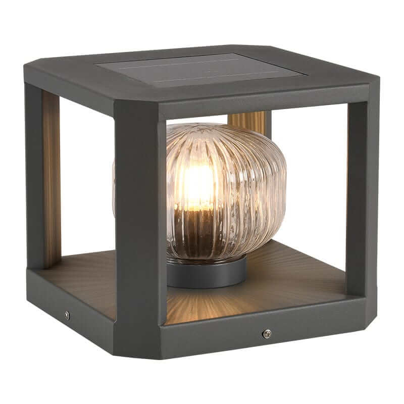 Zewnętrzna Lampa Solarna - Oświetlenie Ogrodowe i Tarasowe