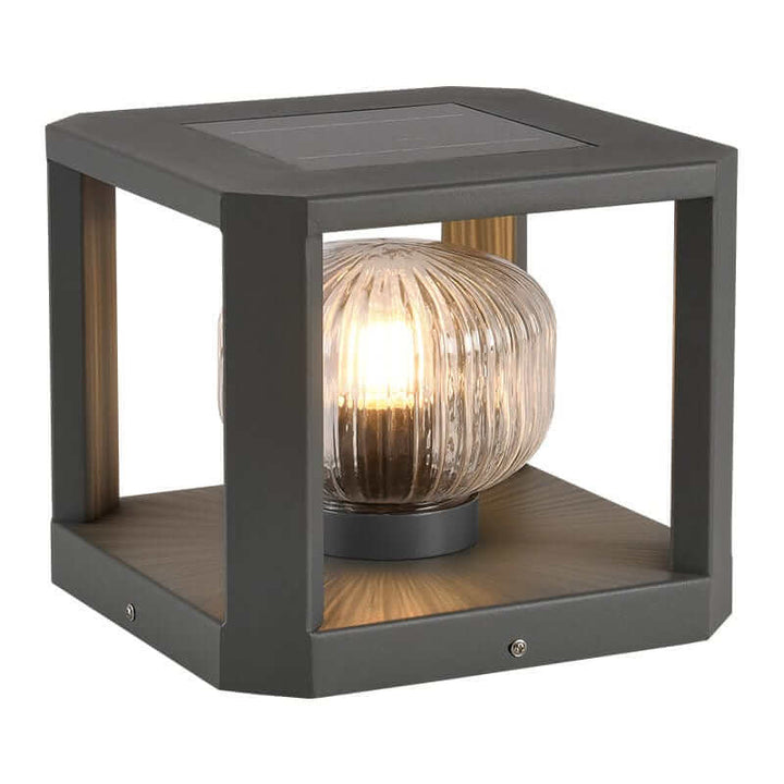 Zewnętrzna Lampa Solarna - Oświetlenie Ogrodowe i Tarasowe