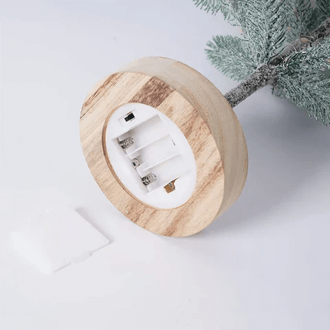 Symbol Nocnego Światła Choinki LED