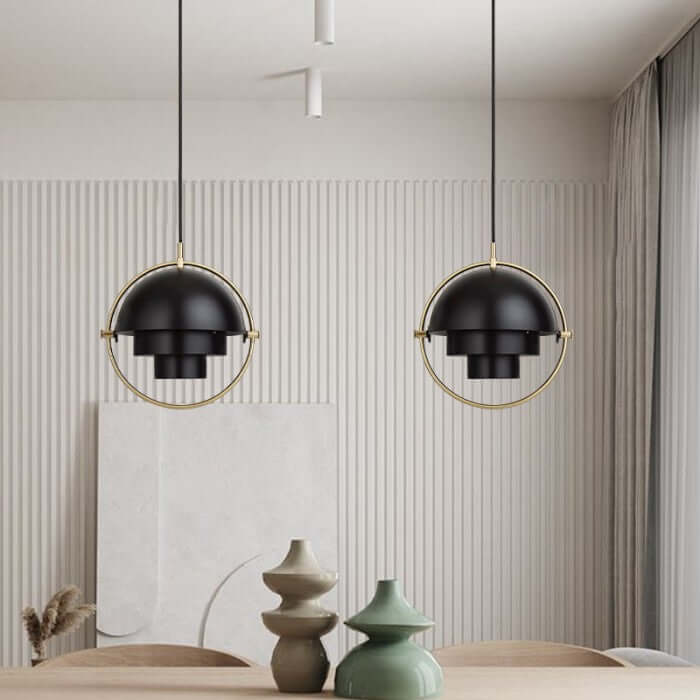 Lampa wisząca do sypialni, ciepłe światło