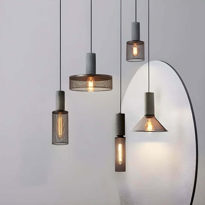 Lampa wisząca przemysłowa w stylu loft