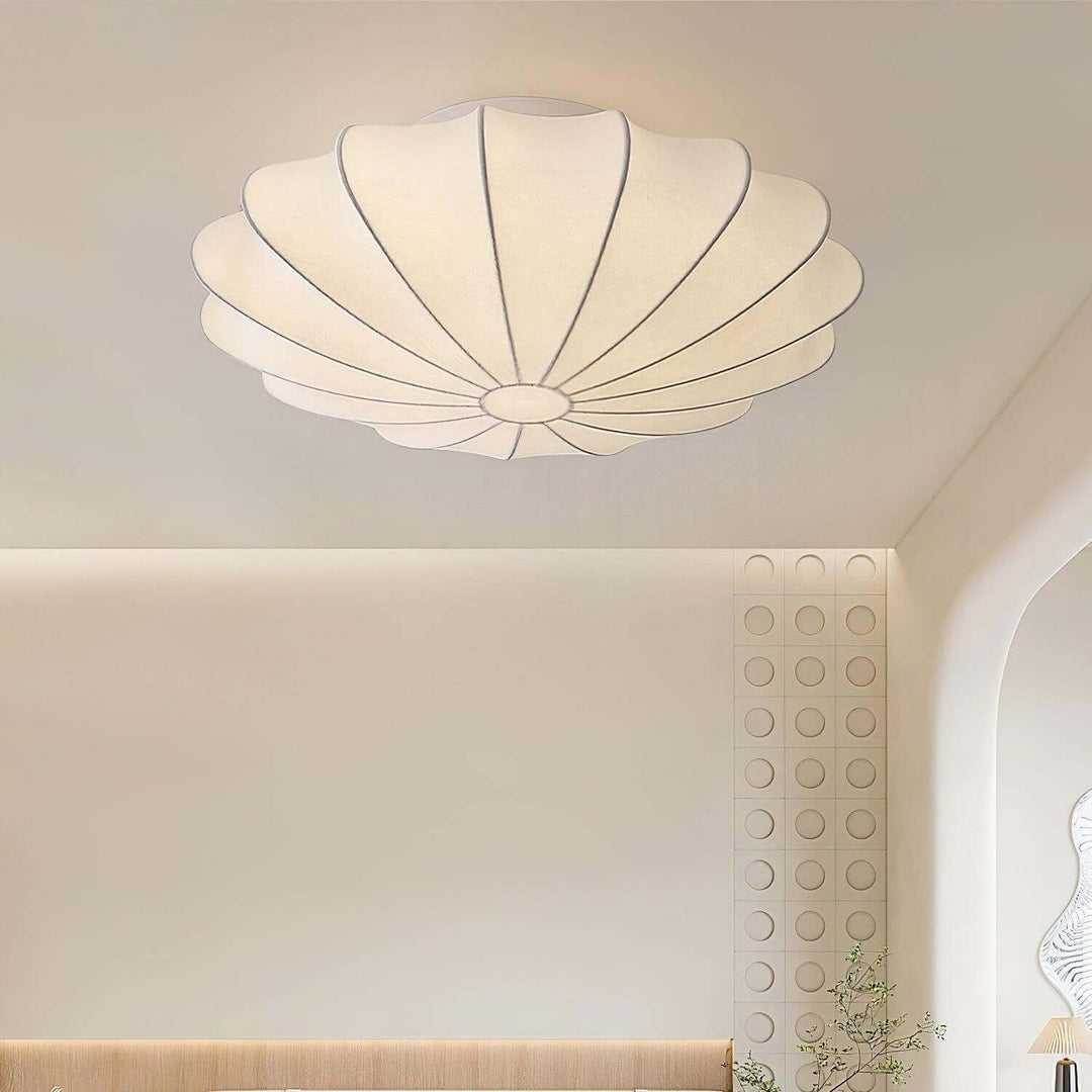 Nowoczesna lampa sufitowa do wnętrz domowych - styl minimalistyczny