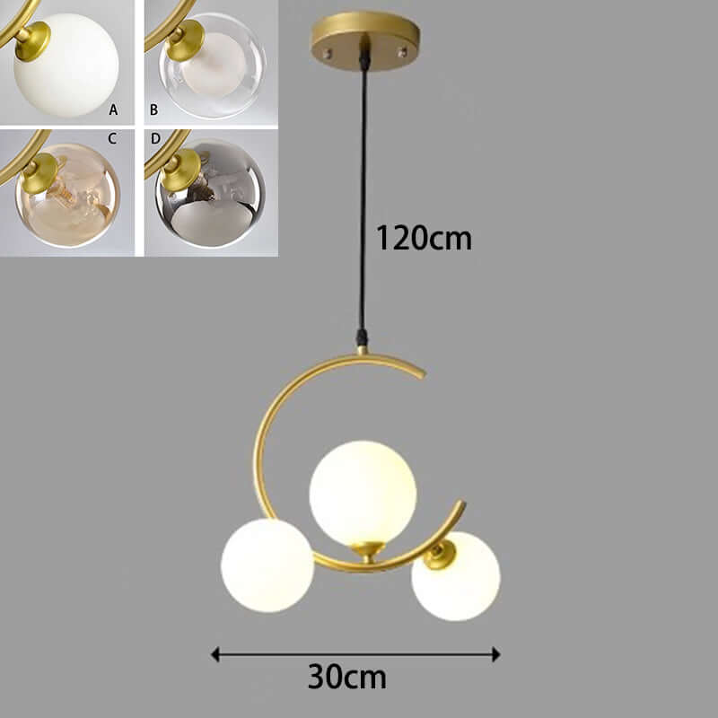 Nowoczesna Lampa Wisząca LED do Dekoracji Wnętrz