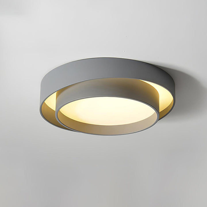 Nowoczesna Cylindryczna Lampa Sufitowa LED - Designerskie Oświetlenie Wnętrz
