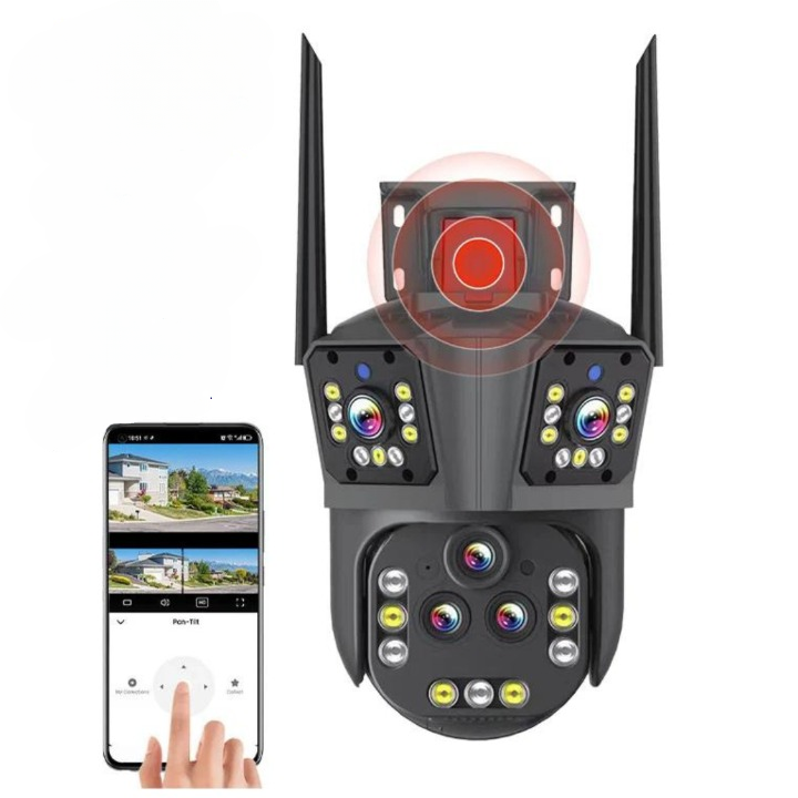 Kamera monitoringu bezprzewodowa 10K - Zoom 20x DualGuard