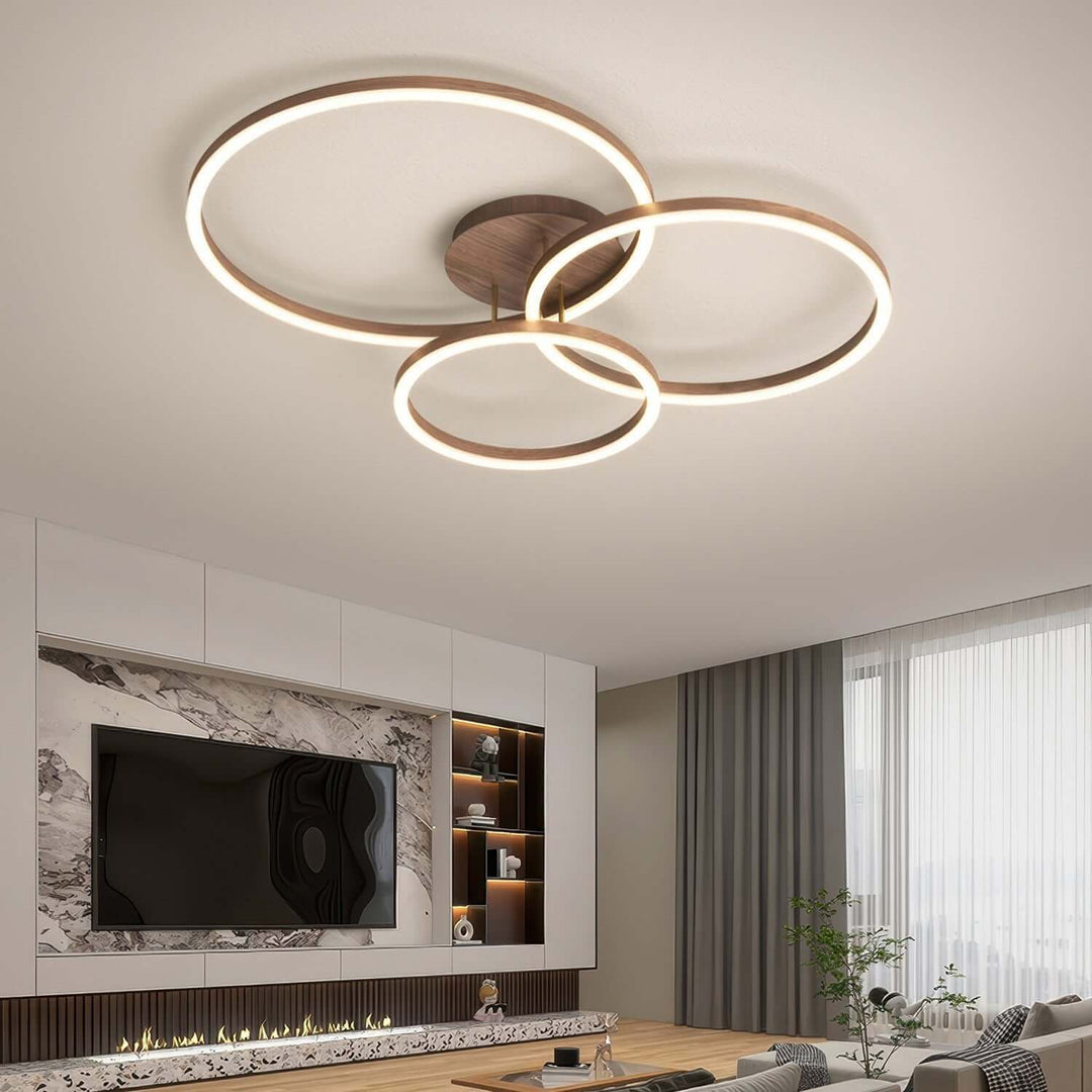 Lampa sufitowa LED, stylowy pierścień