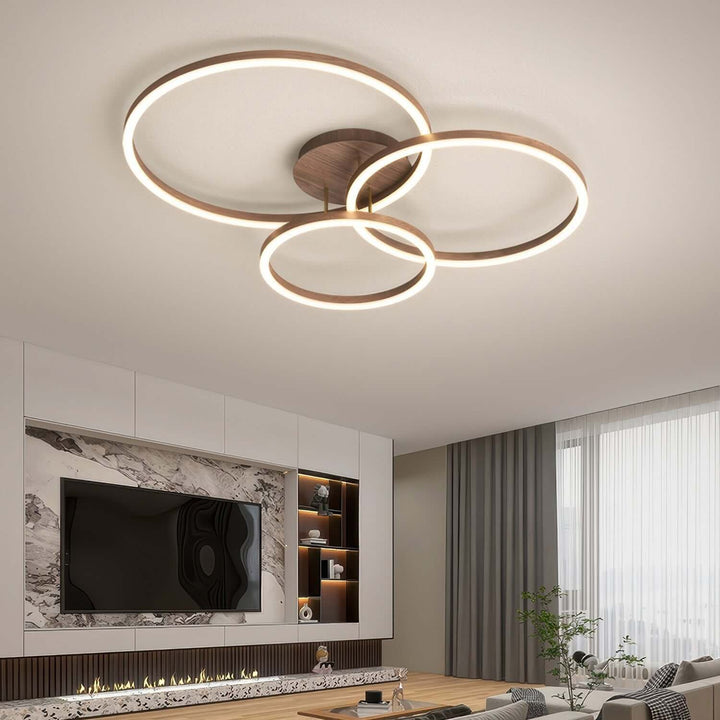 Lampa sufitowa LED, stylowy pierścień