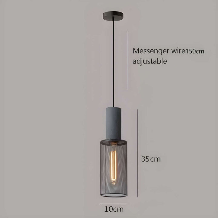 Lampa wisząca przemysłowa w stylu loft