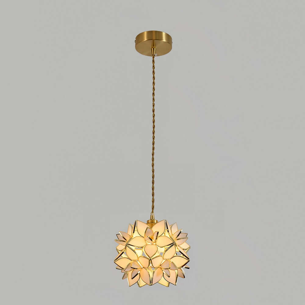 Wisząca Lampa Muszelkowa – Elegancki Wystrój Wnętrz