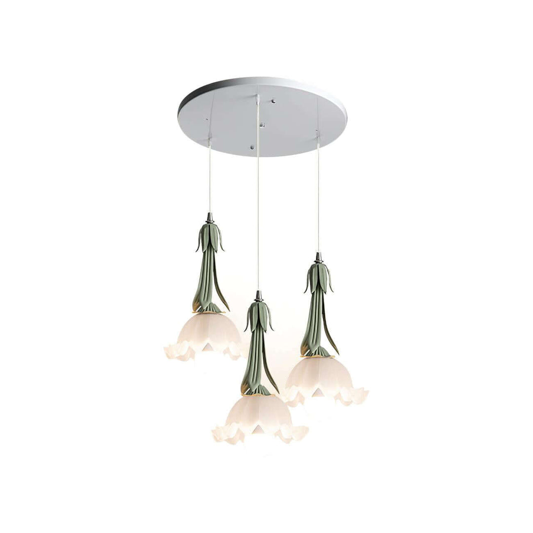 Lampa Wisząca Kwiatowa - Eleganckie Oświetlenie Wnętrza