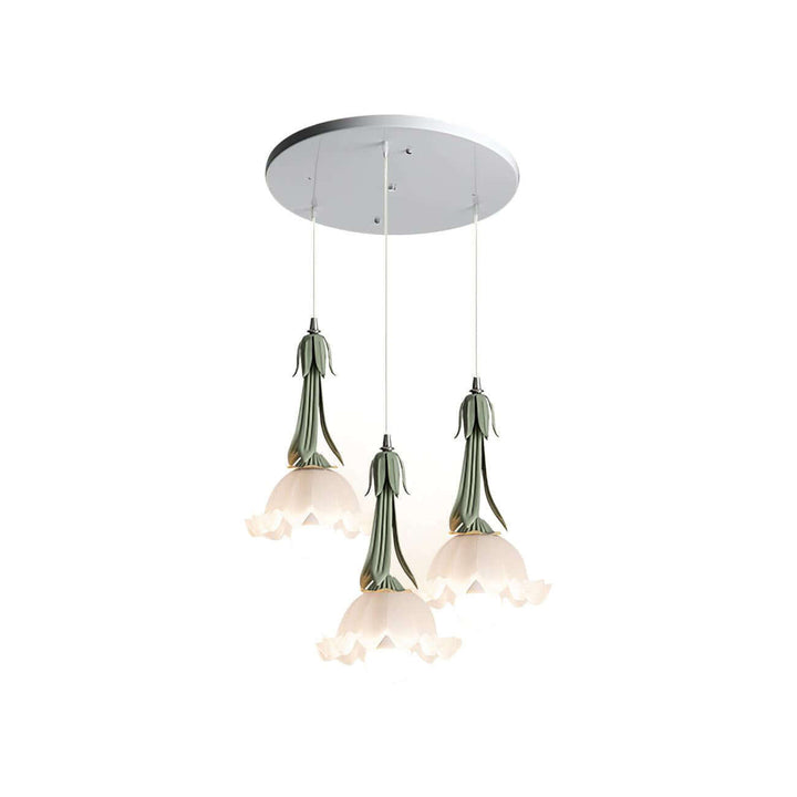 Lampa Wisząca Kwiatowa - Eleganckie Oświetlenie Wnętrza