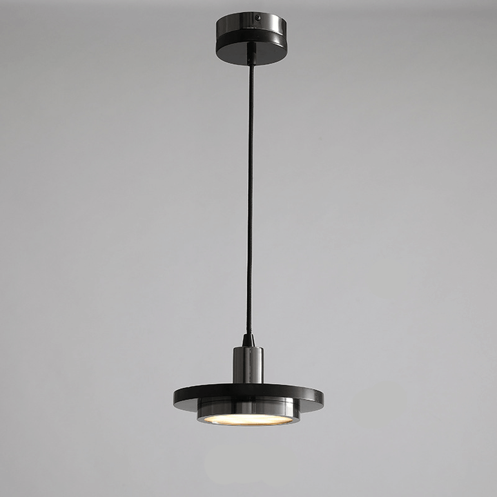 Minimalistyczna Marmurowa Lampa Wisząca – Nowoczesne Oświetlenie Wnętrz